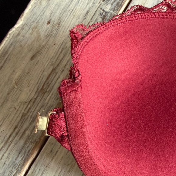 Auden Lace Bra in Deep Burgundy - Picture 5 of 6